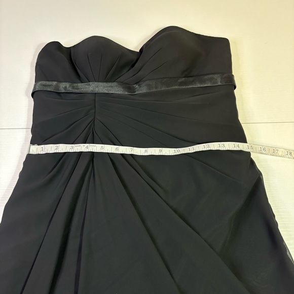 NWT Symphony of Venus Black Strapless Cocktail Dress Size 10 - Picture 6 of 8